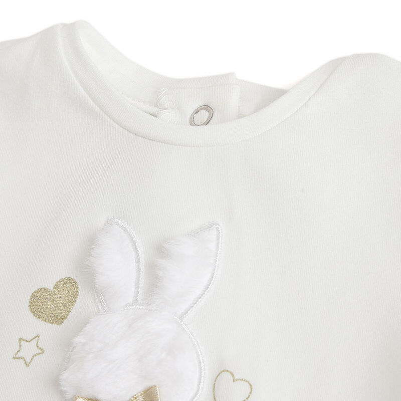 Girls Bronze Embellished Long Sleeve T-Shirt image number 2